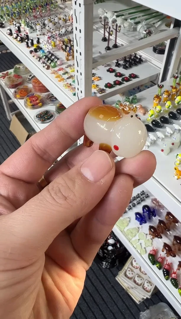 手工艺品琉璃河马