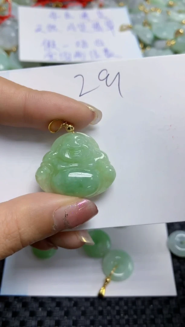 【闪购商品】翡翠颈饰合金   天然A货翡翠