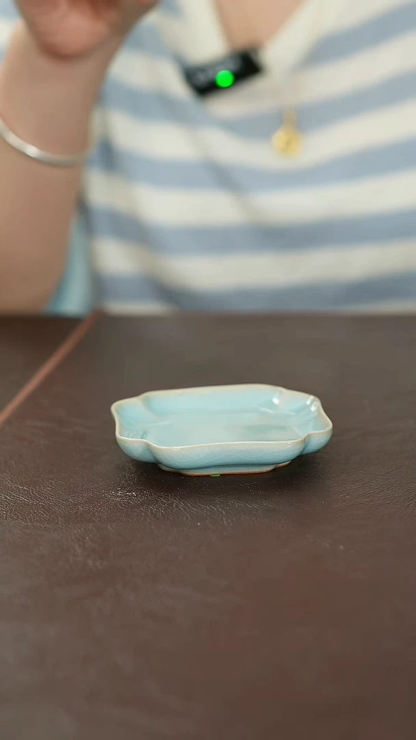 摆件原矿汝宋汝瓷443