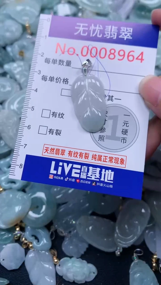颈饰未镶嵌翡翠8964