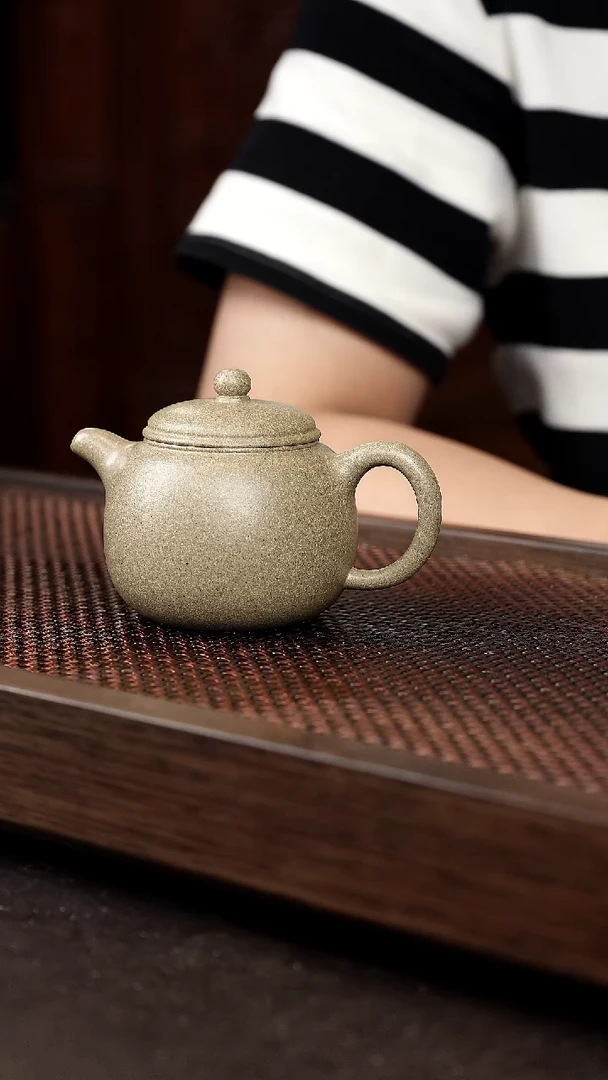 茶壶紫砂青段匏尊