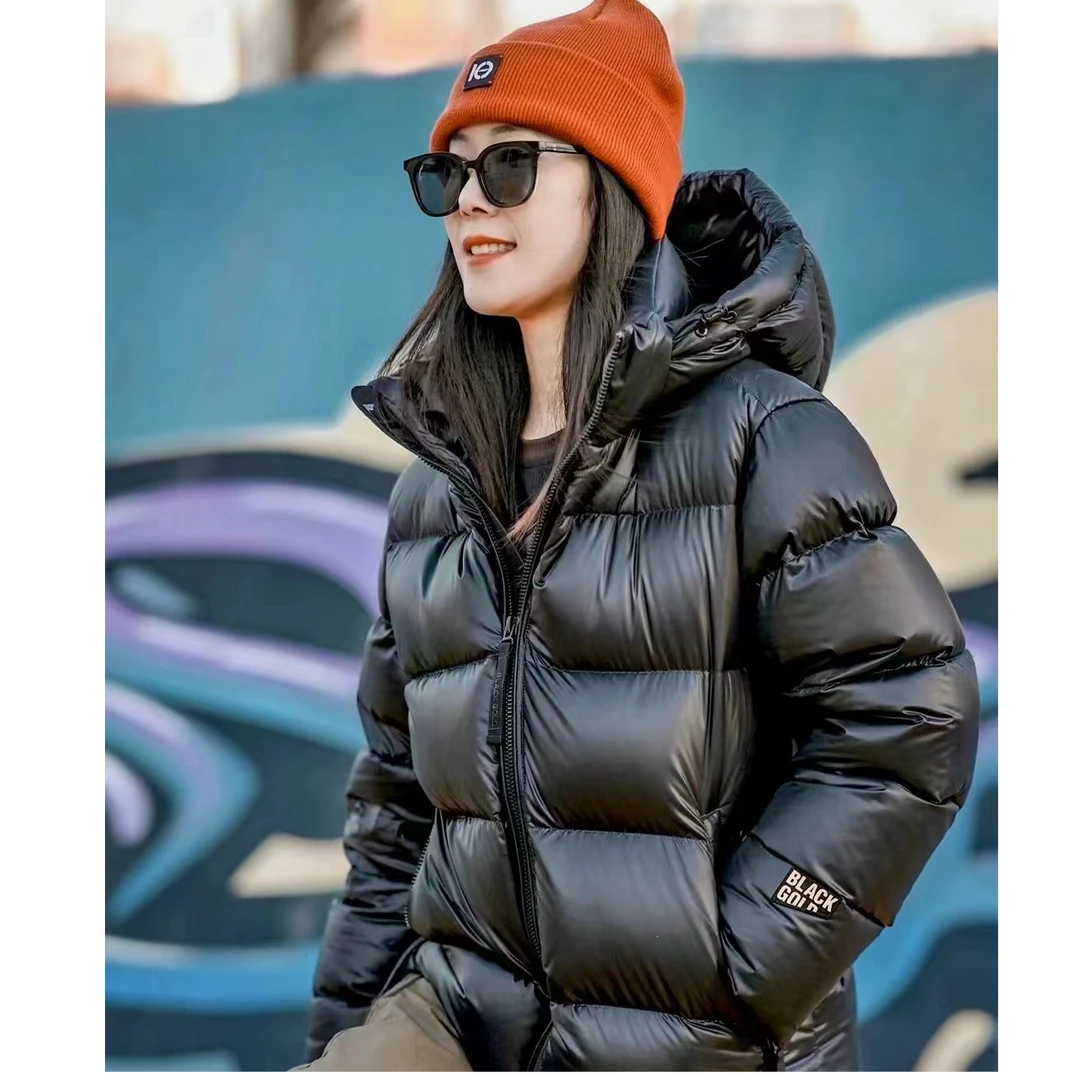 冬季加厚短款鹅绒服