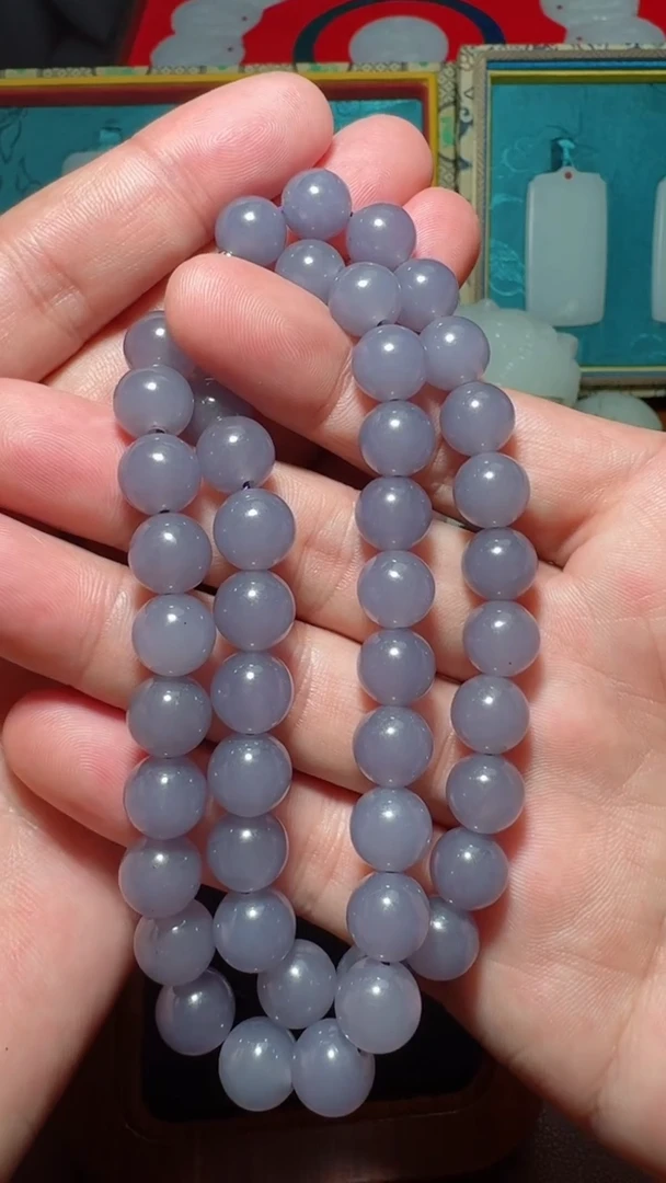 【闪购商品】和田玉珠串未镶嵌男女款时尚百搭配饰