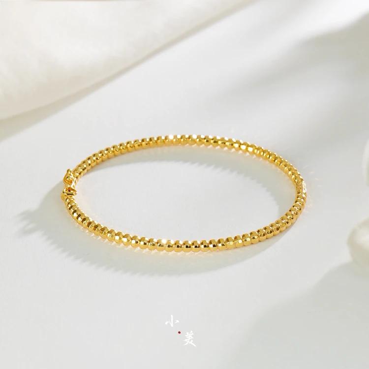 18K金满天星贵妃手镯 G90148
