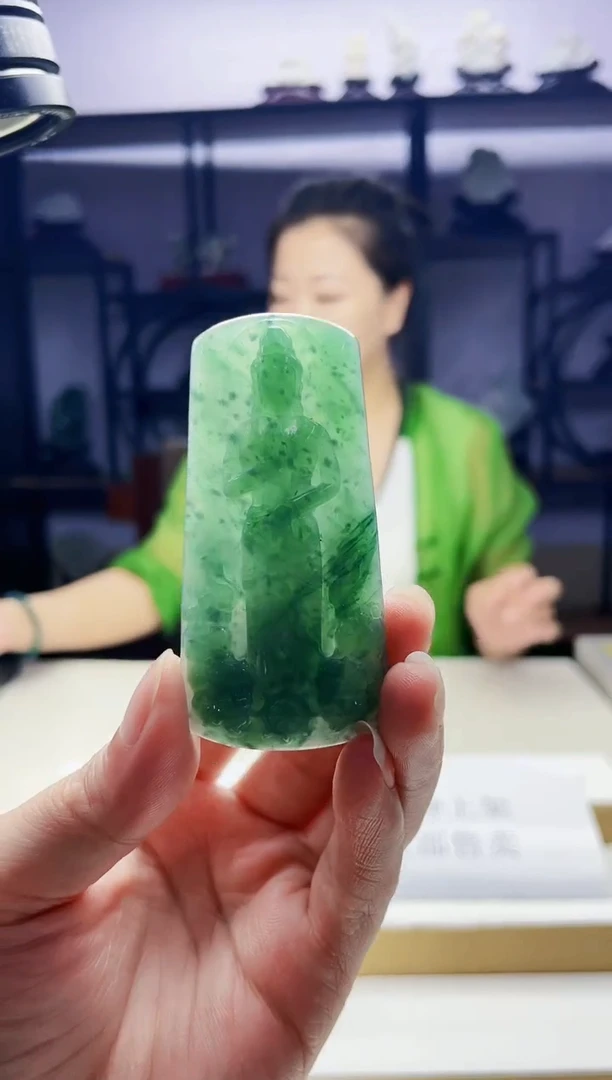 定制翡翠未镶嵌毛货08050145