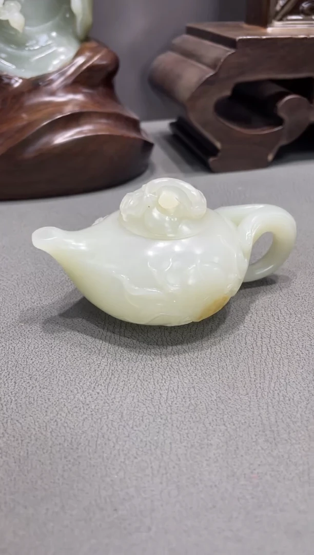 和田玉未镶嵌摆件摆件
