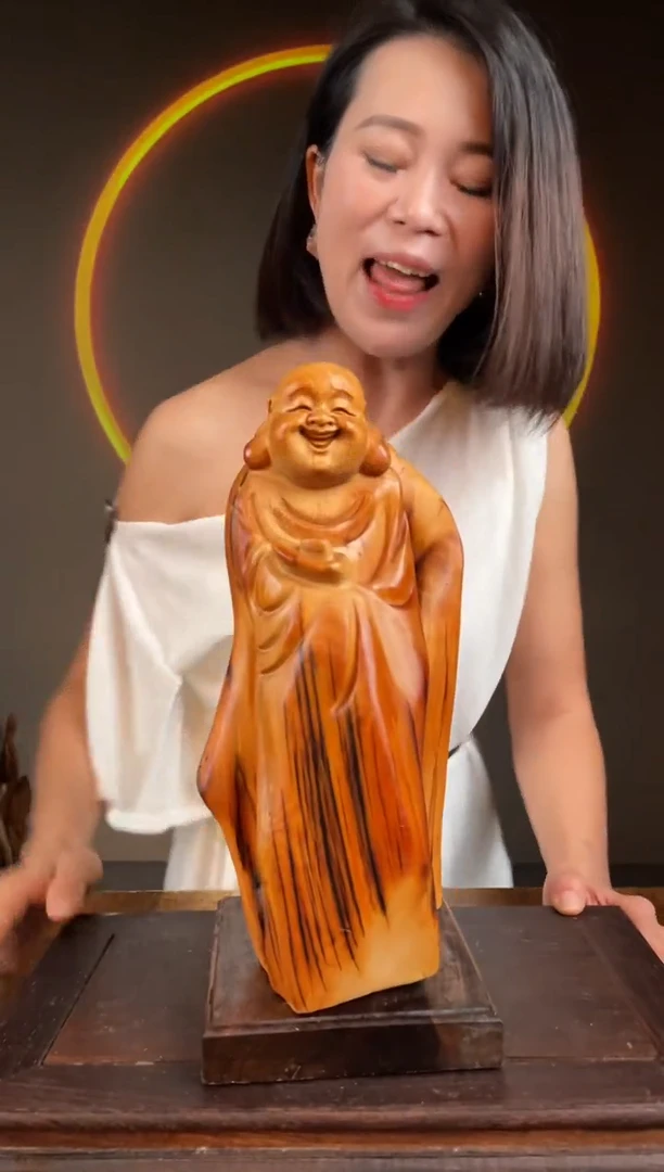 柏木（崖柏）手工摆件,先抢先得! 编号:218