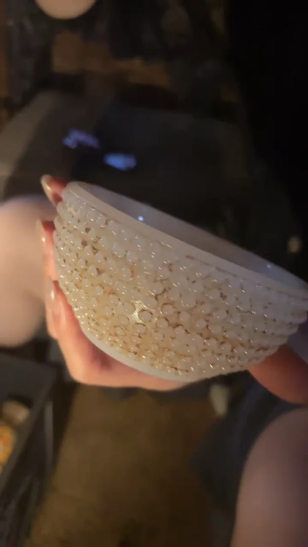 【闪购商品】【闪购商品】白色铆钉碗