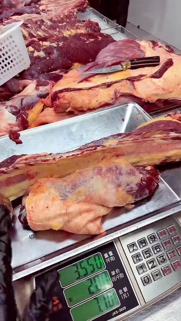中国大陆12个月食用农产品春**装牛排+牛腩7.1斤