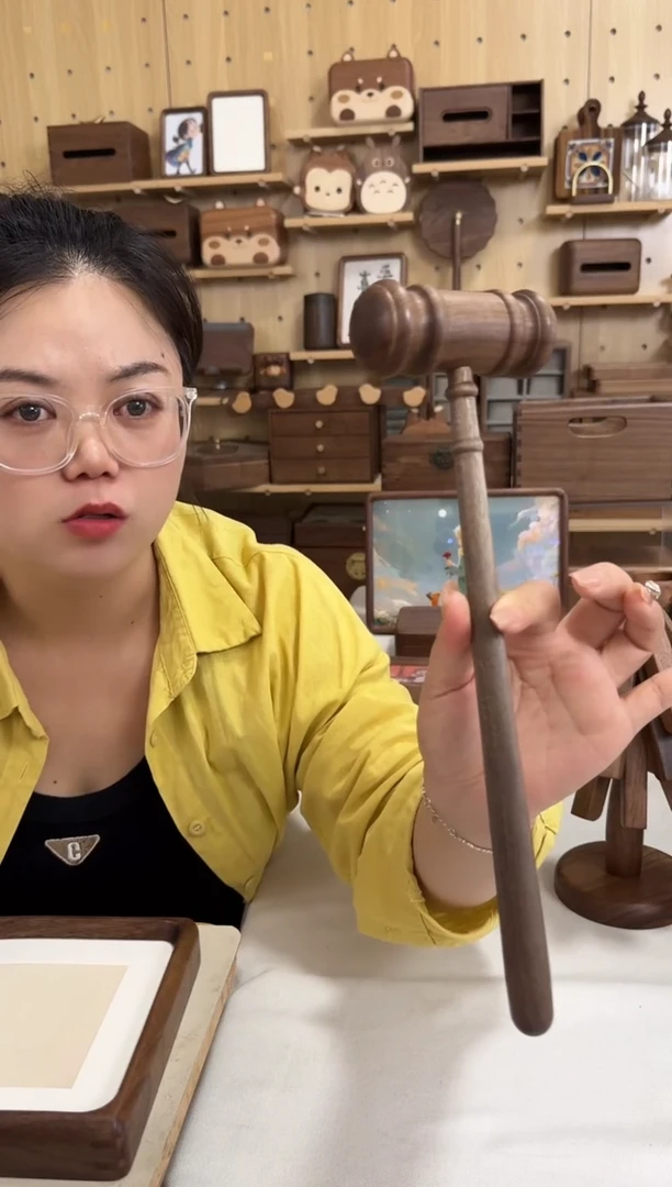 木北美黑胡桃实木锤子