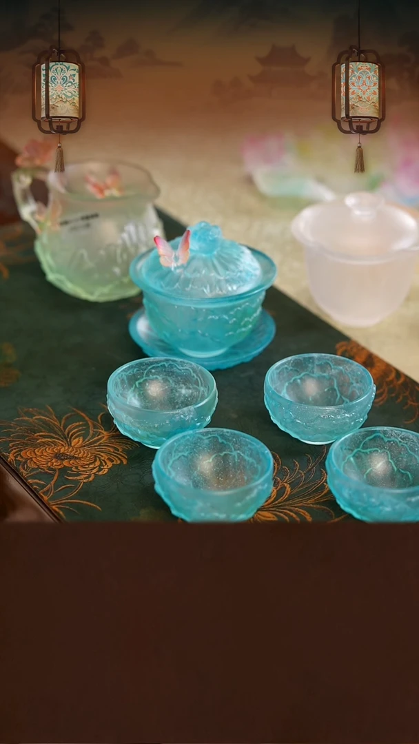 蝶蝶富贵套组1+1+4