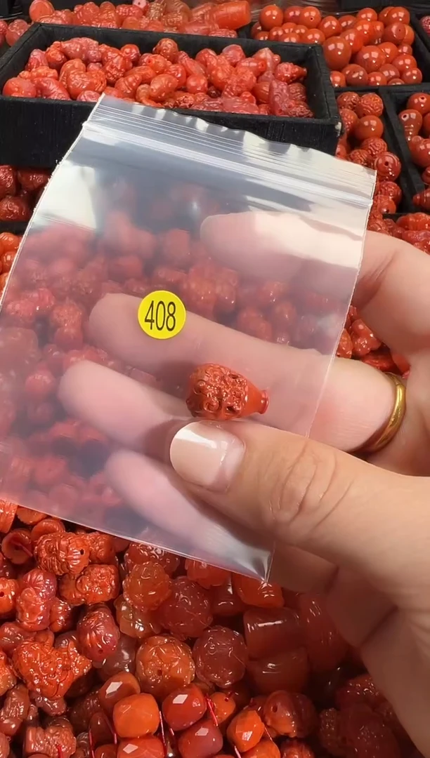 颈饰未镶嵌南红玛瑙11