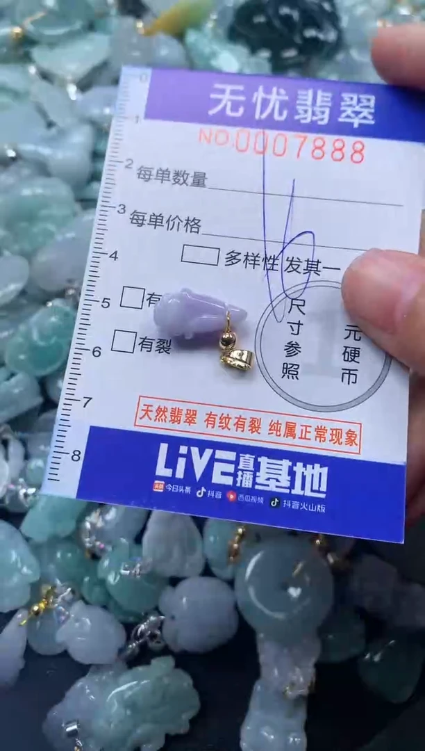 颈饰未镶嵌翡翠7888