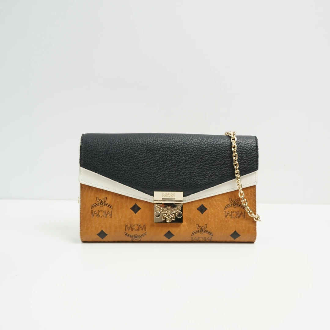 95新 MCM 链条信封包/DS008152