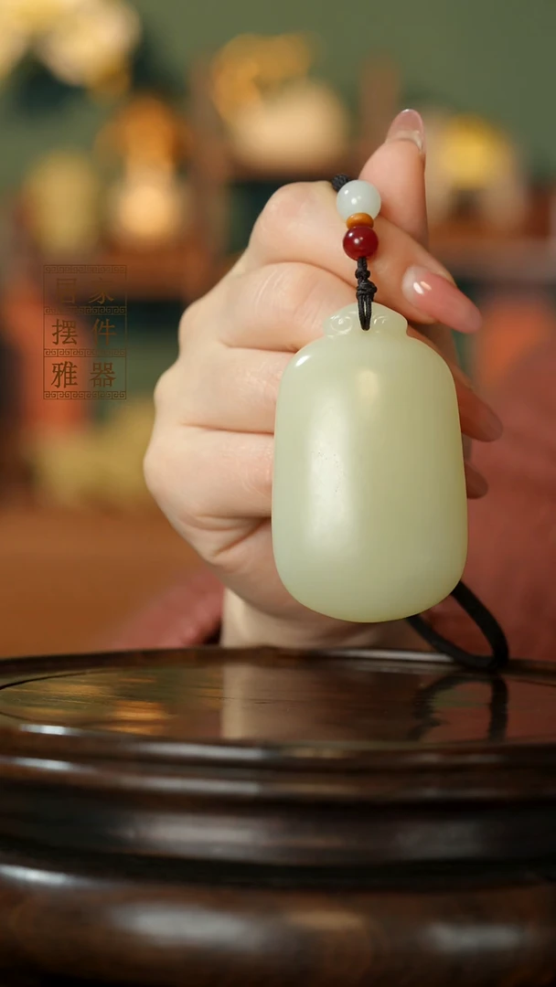 玉《如意手把》摆件