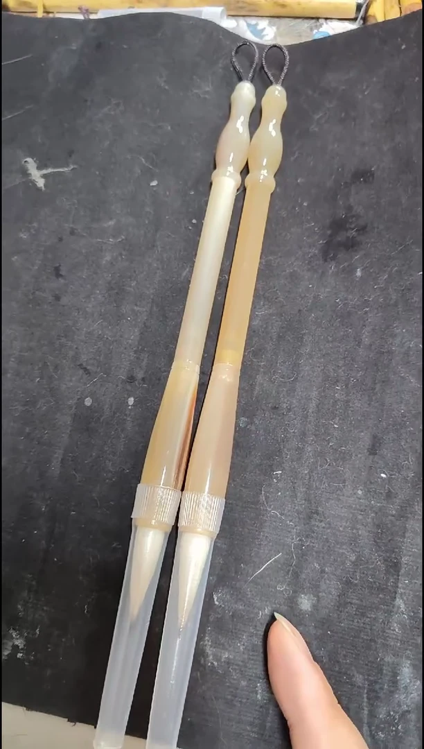 白牛角     狼羊兼毫    单支