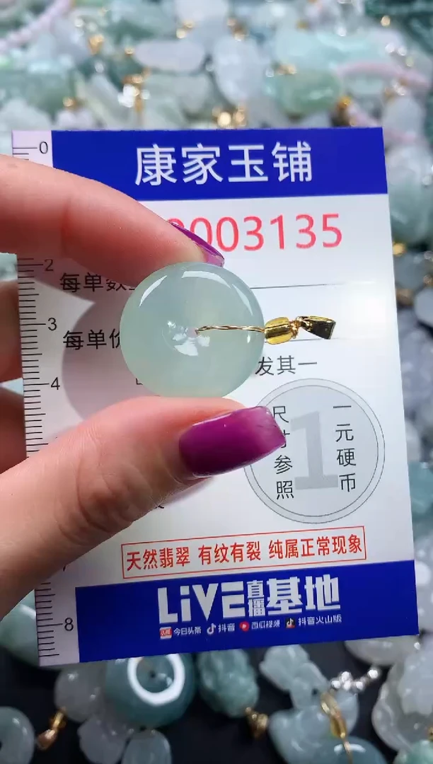 颈饰未镶嵌翡翠3135