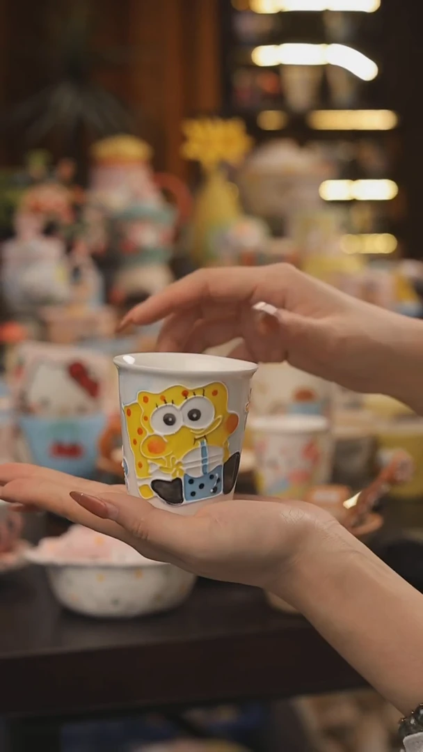 景德镇釉下彩绘设计师款式陶瓷