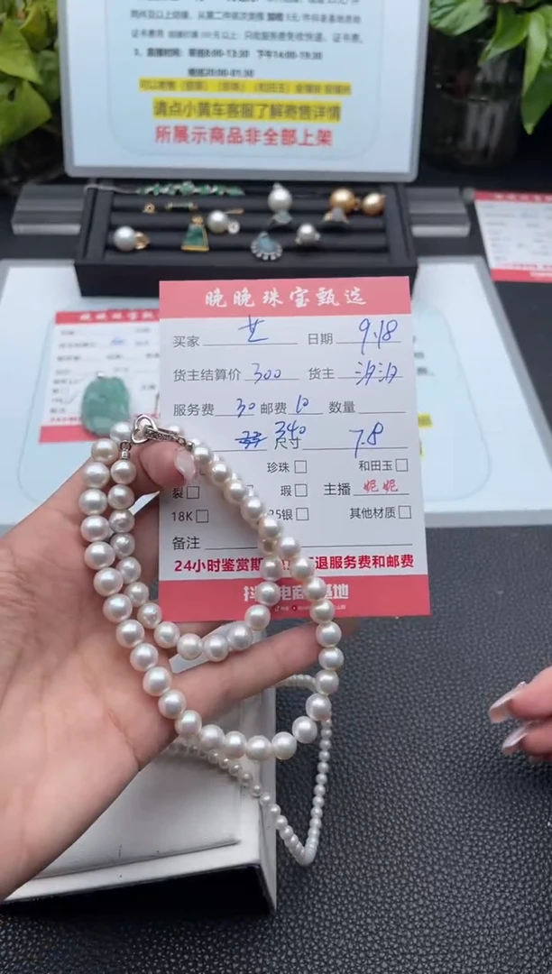 颈饰未镶嵌淡水珍珠芝****✨项链