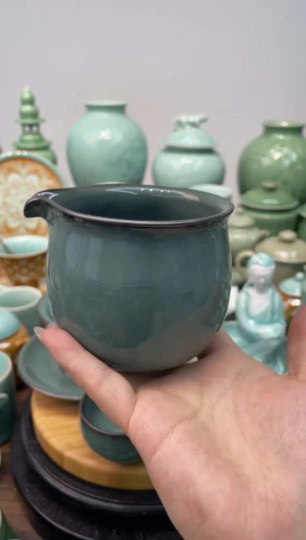 特价福利 微瑕 慧仙青瓷