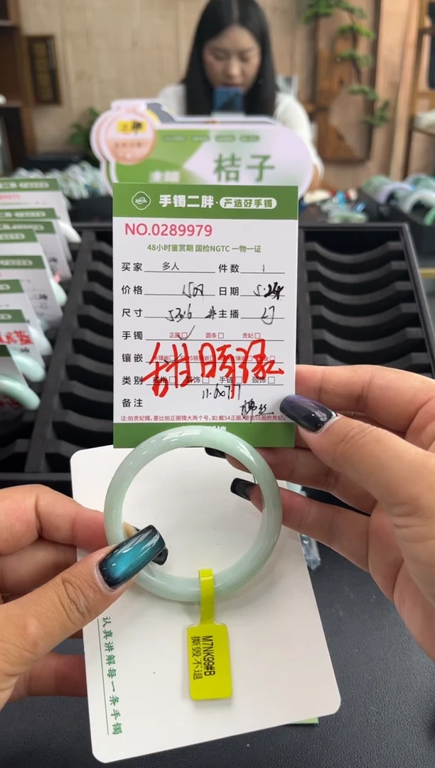 翡翠手镯未镶嵌多人