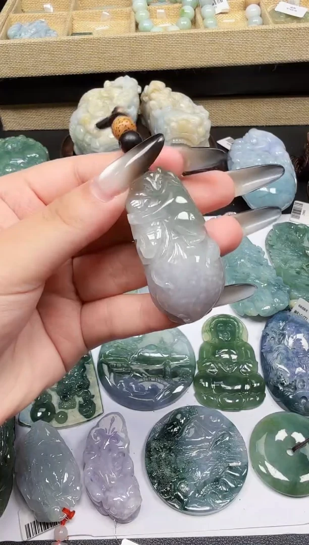 未镶嵌挂件翡翠天缅甸A货翡翠