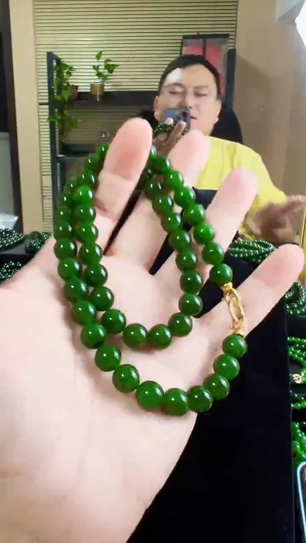 项链未镶嵌和田玉（碧玉）10