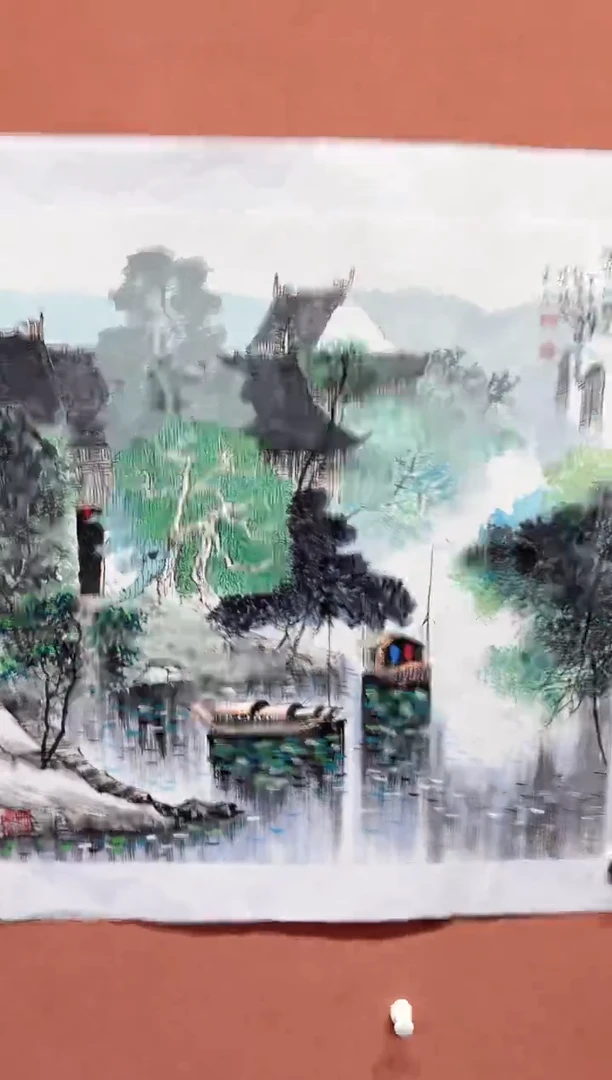 国画师立照老师国画作品