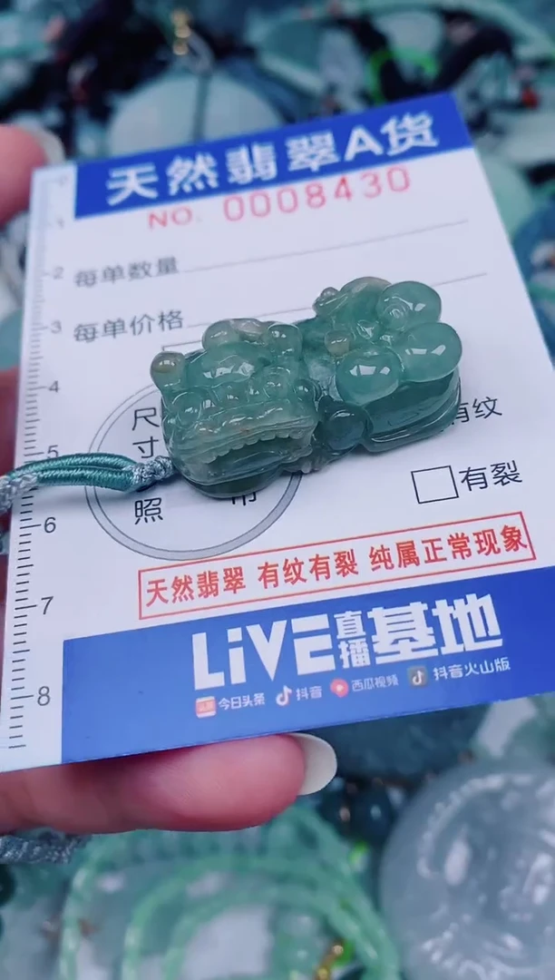 颈饰未镶嵌翡翠00008430