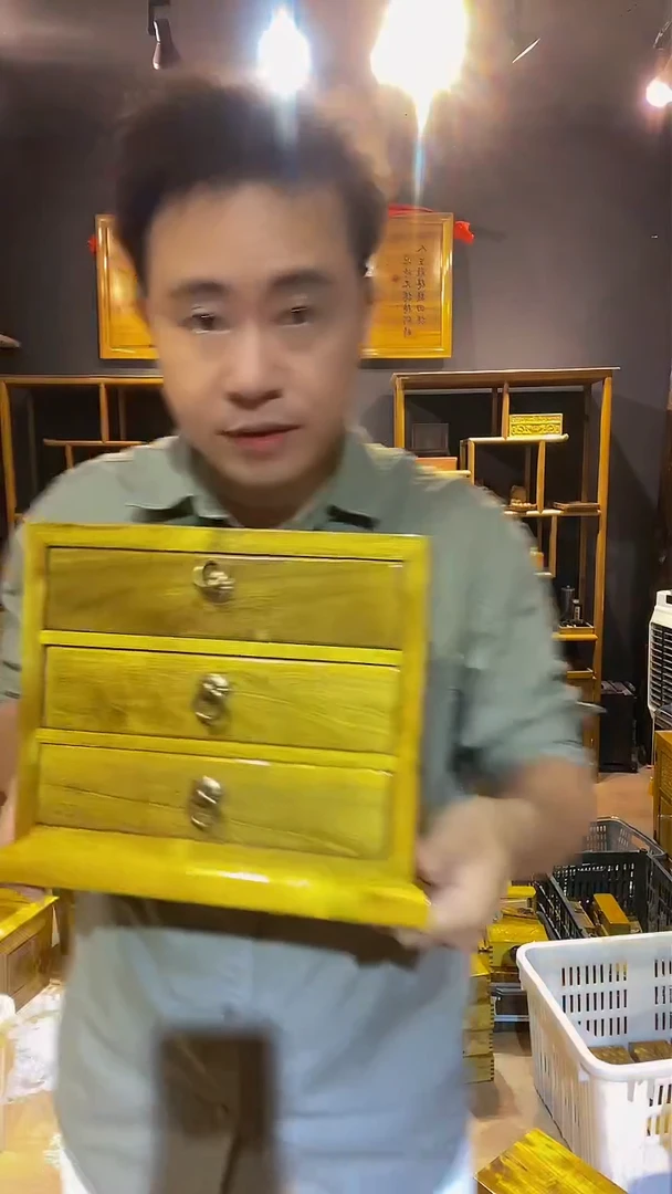 木金丝楠木制品三抽