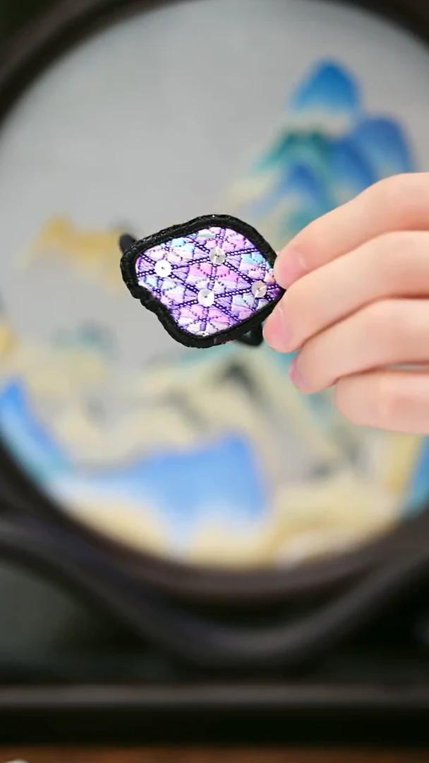 织绣57黔东南苗族刺绣