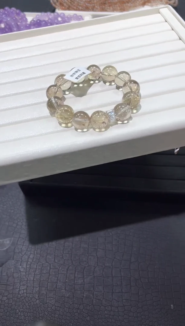 水晶手串未镶嵌59d多样性发其一【1条】默认微瑕