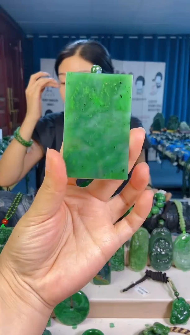 和田玉未镶嵌挂件1