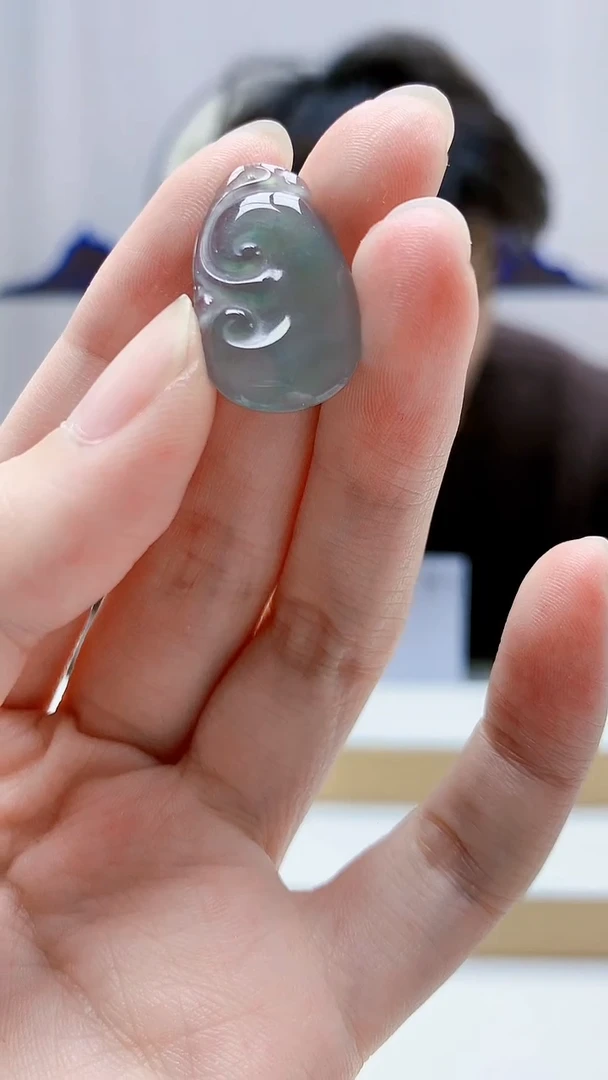 颈饰未镶嵌翡翠5145zm-JJ挂件1