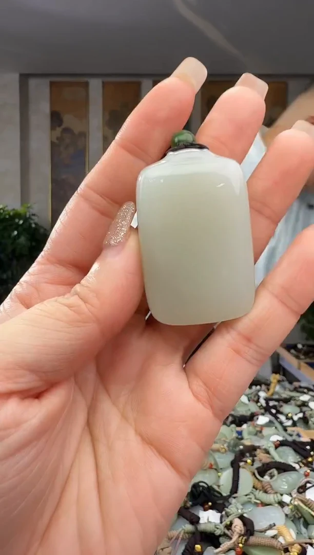 颈饰未镶嵌和田玉拍一发一多样性发货