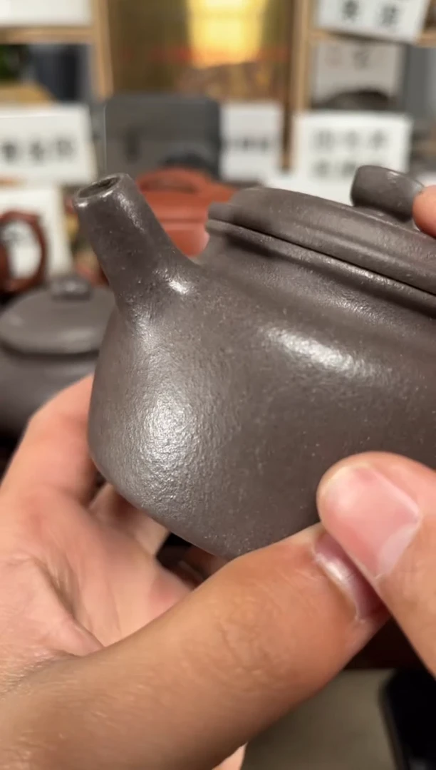 【闪购商品】紫砂茶壶微瑕天青德中