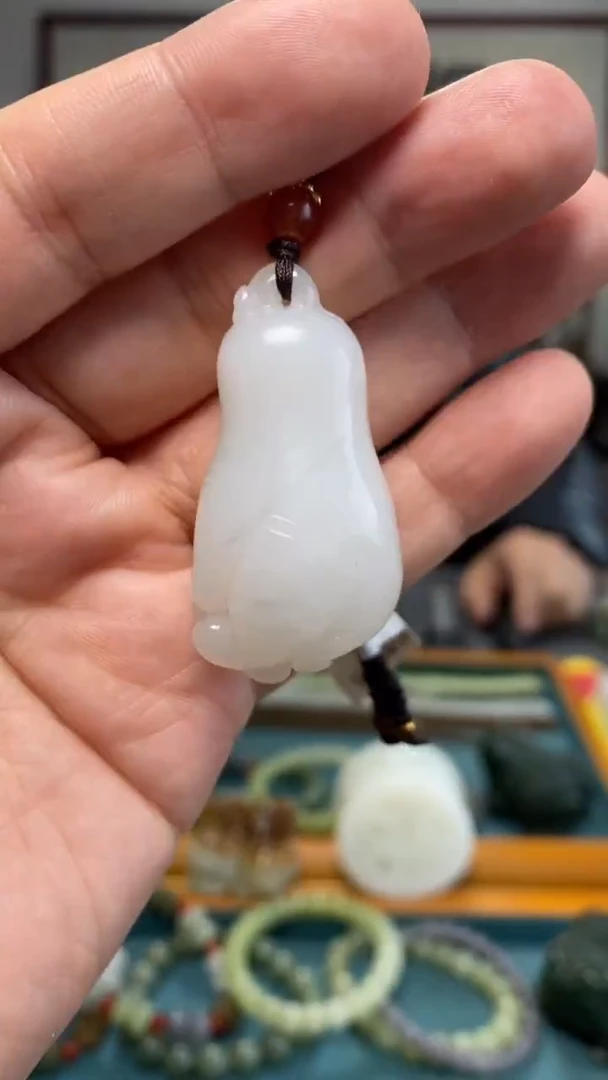 颈饰未镶嵌和田玉73