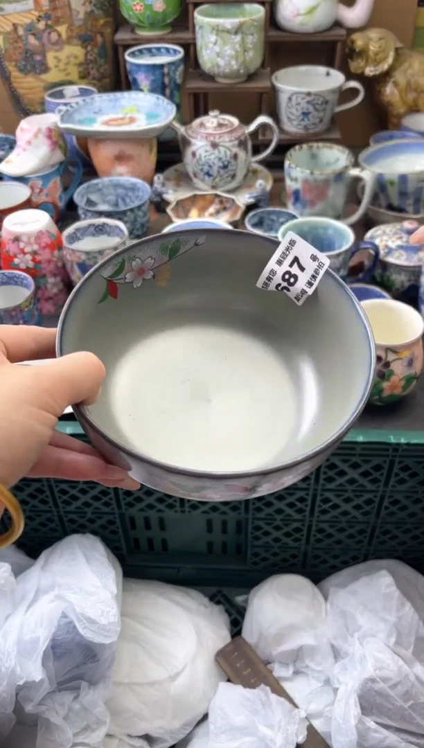 瓷片梦*露687号六六工艺品瓷器