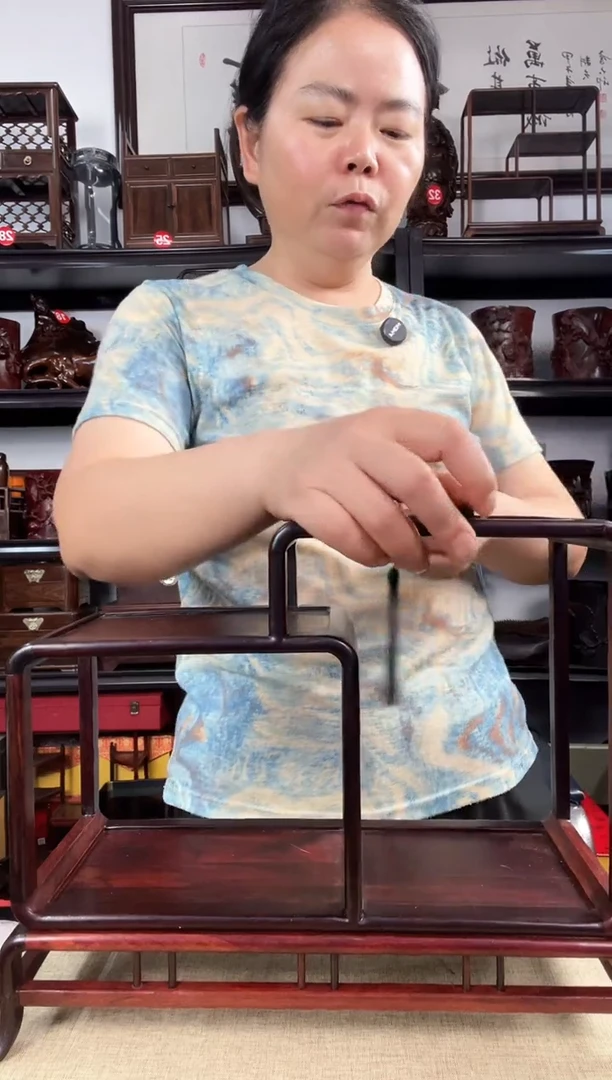 木瑕疵101老李红木工艺品