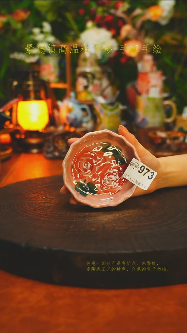 白沙素简陶瓷手作973
