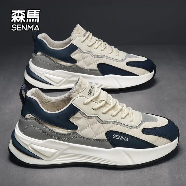 森马男鞋秋季2025新款潮流百搭休闲鞋子男士增高上班防臭运动鞋