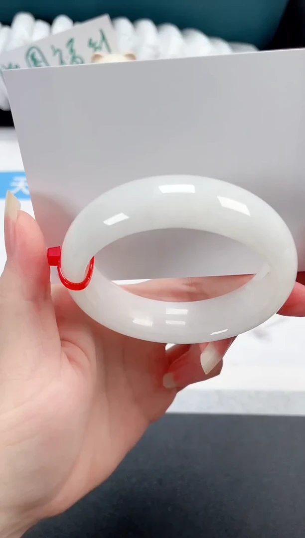 和田玉（白玉）手镯未镶嵌173-54.3