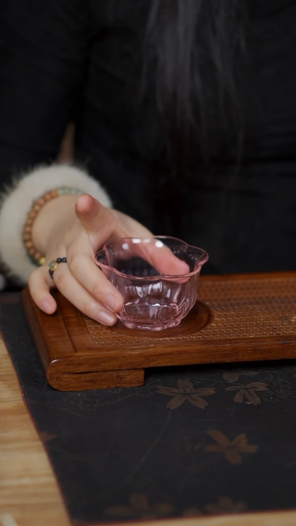 【闪购商品】粉色 梅花主人杯