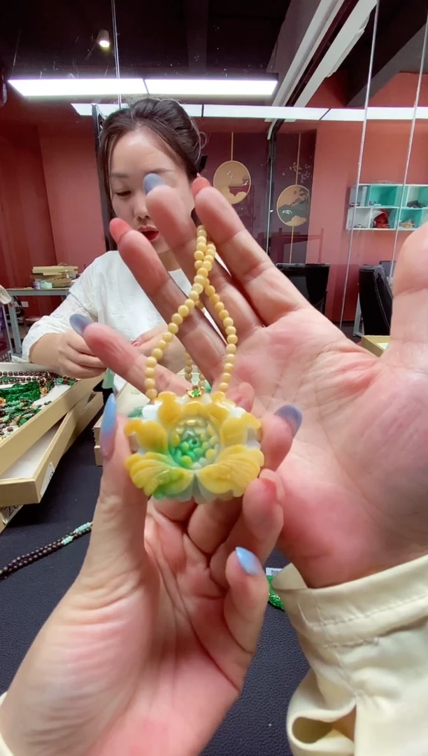 颈饰未镶嵌翡翠翡翠吊坠