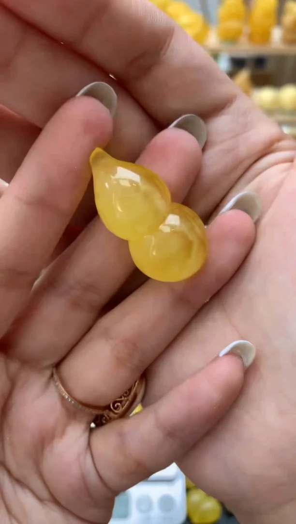 琥珀未镶嵌珠宝奇石119琥珀蜜蜡微瑕