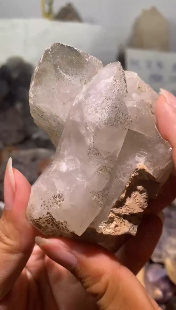 水晶珠宝半成品未镶嵌65号巴基斯坦喜马绿幽灵