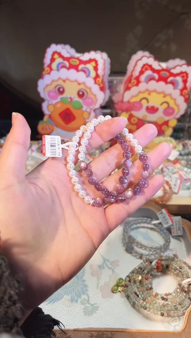 【闪购商品】水晶手链未镶嵌Q518多样性发货一件
