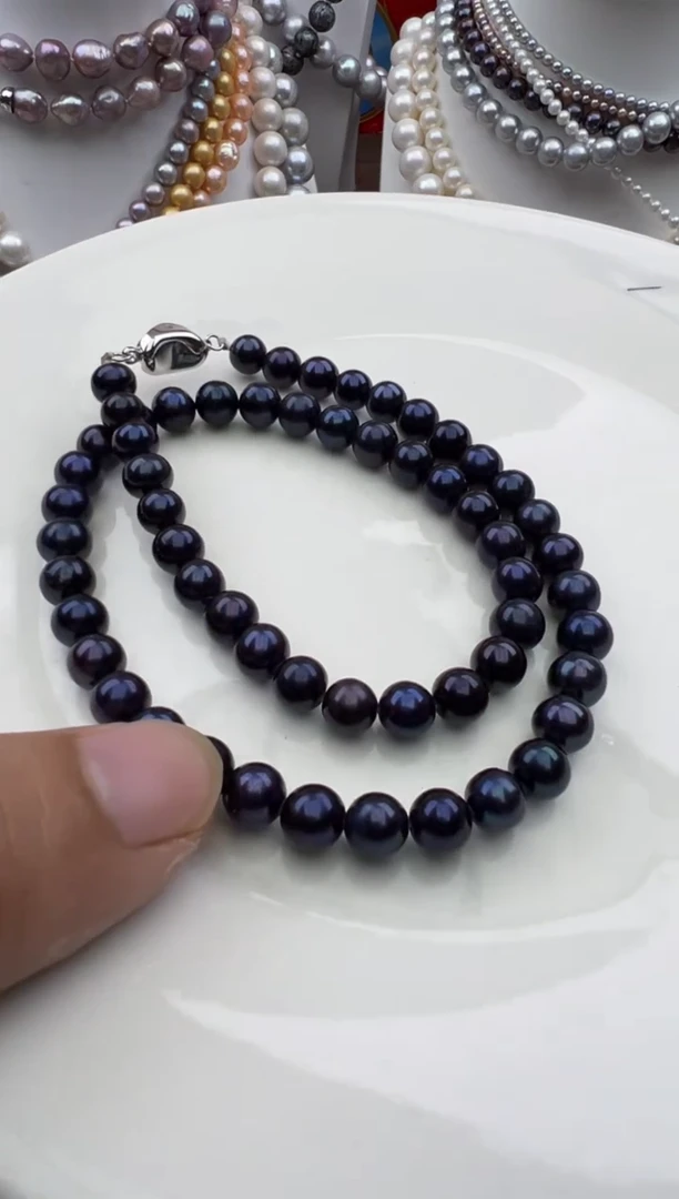 淡水珍珠未镶嵌颈饰1