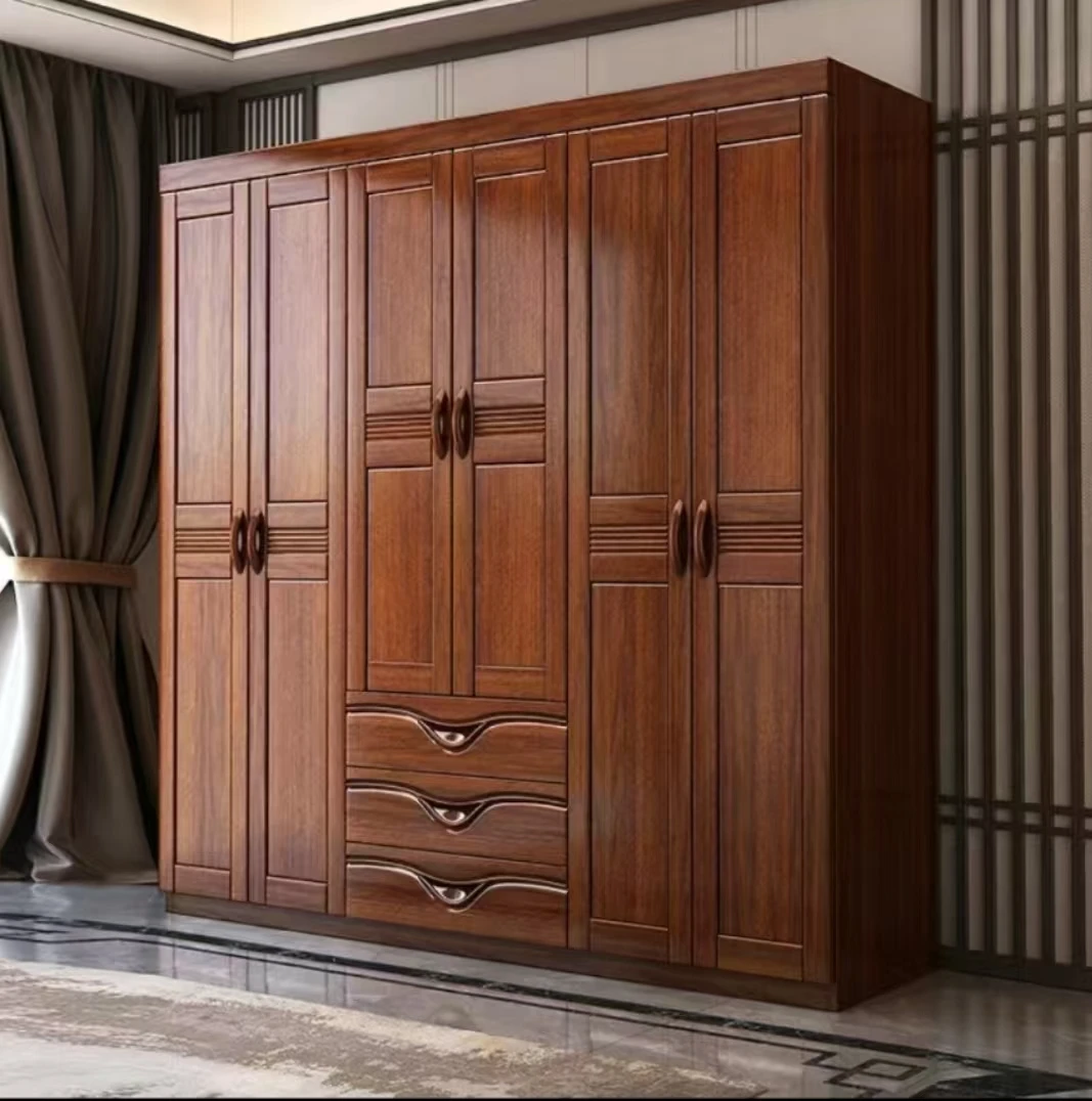 【幸福专属】胡桃木4门衣柜