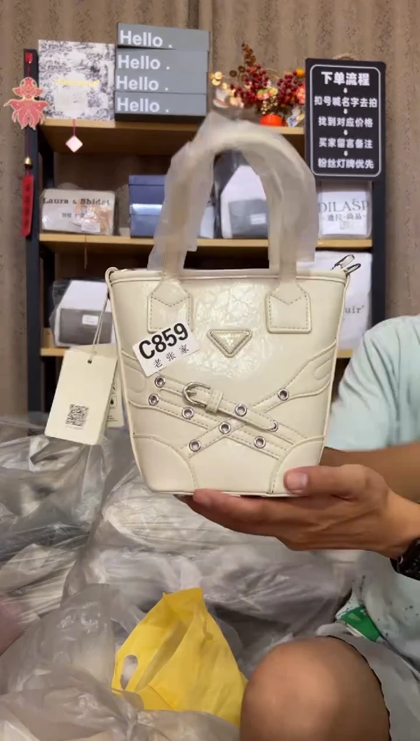 小牛剖层皮革老张家女包859